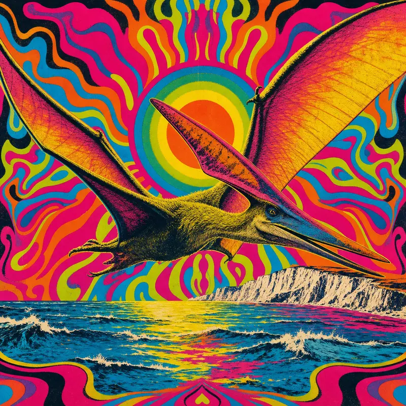 Pteranodon — Neon Pop
