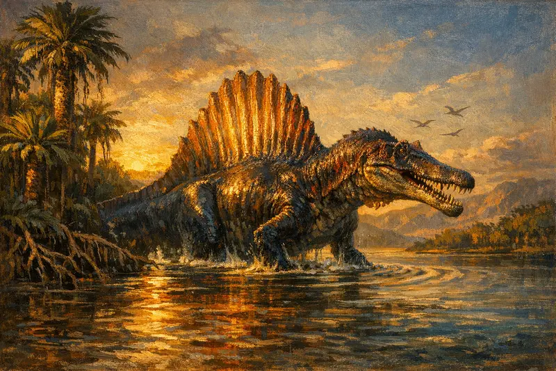 Spinosaurus — Museum Paleoart