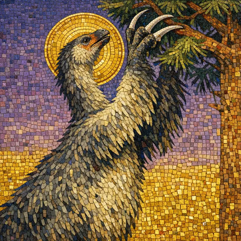 Therizinosaurus — Byzantine Gold