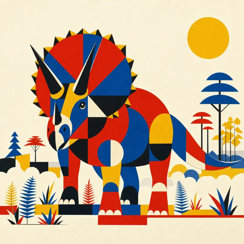 Triceratops — Bauhaus