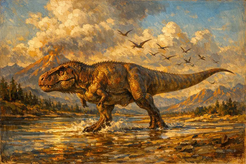 T. rex — Museum Paleoart