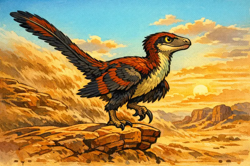 Velociraptor — Golden Age Cel